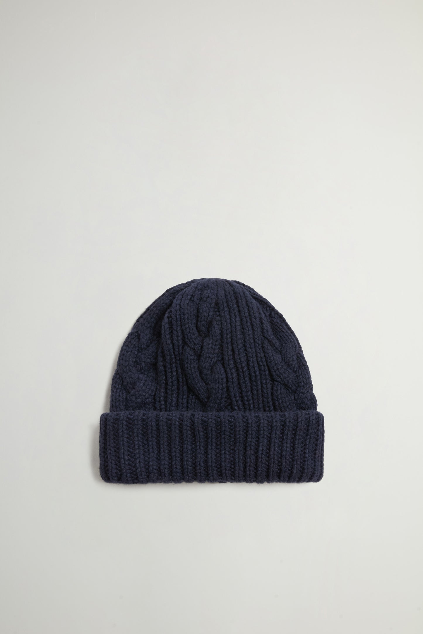 Cotton Wool Cable Beanie