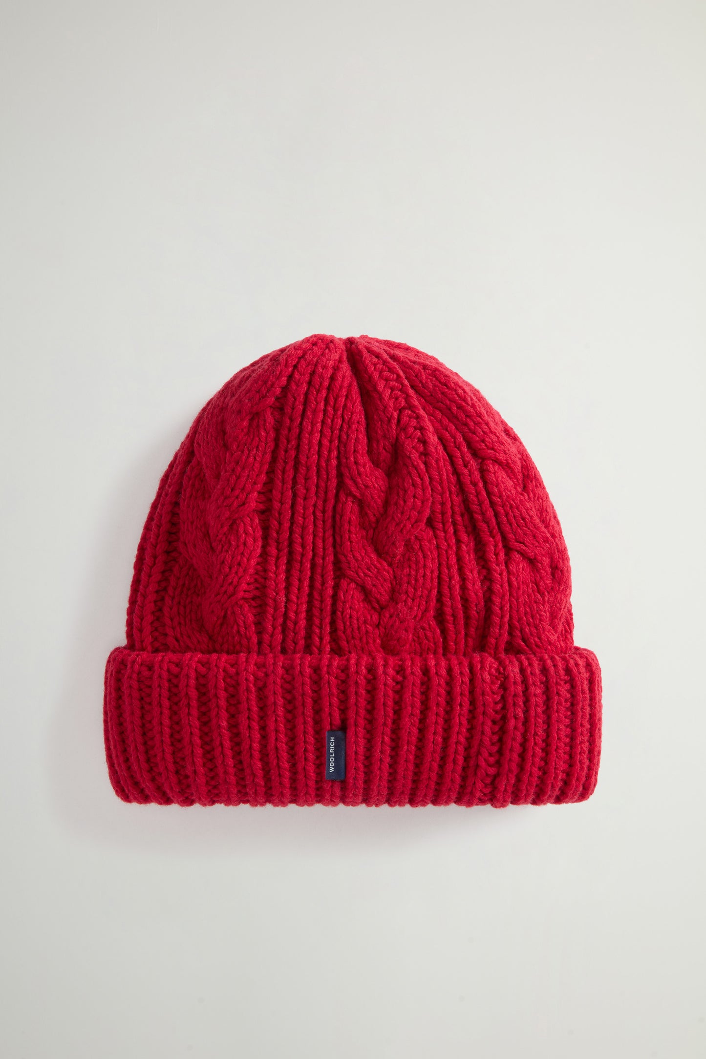 Cotton Wool Cable Beanie