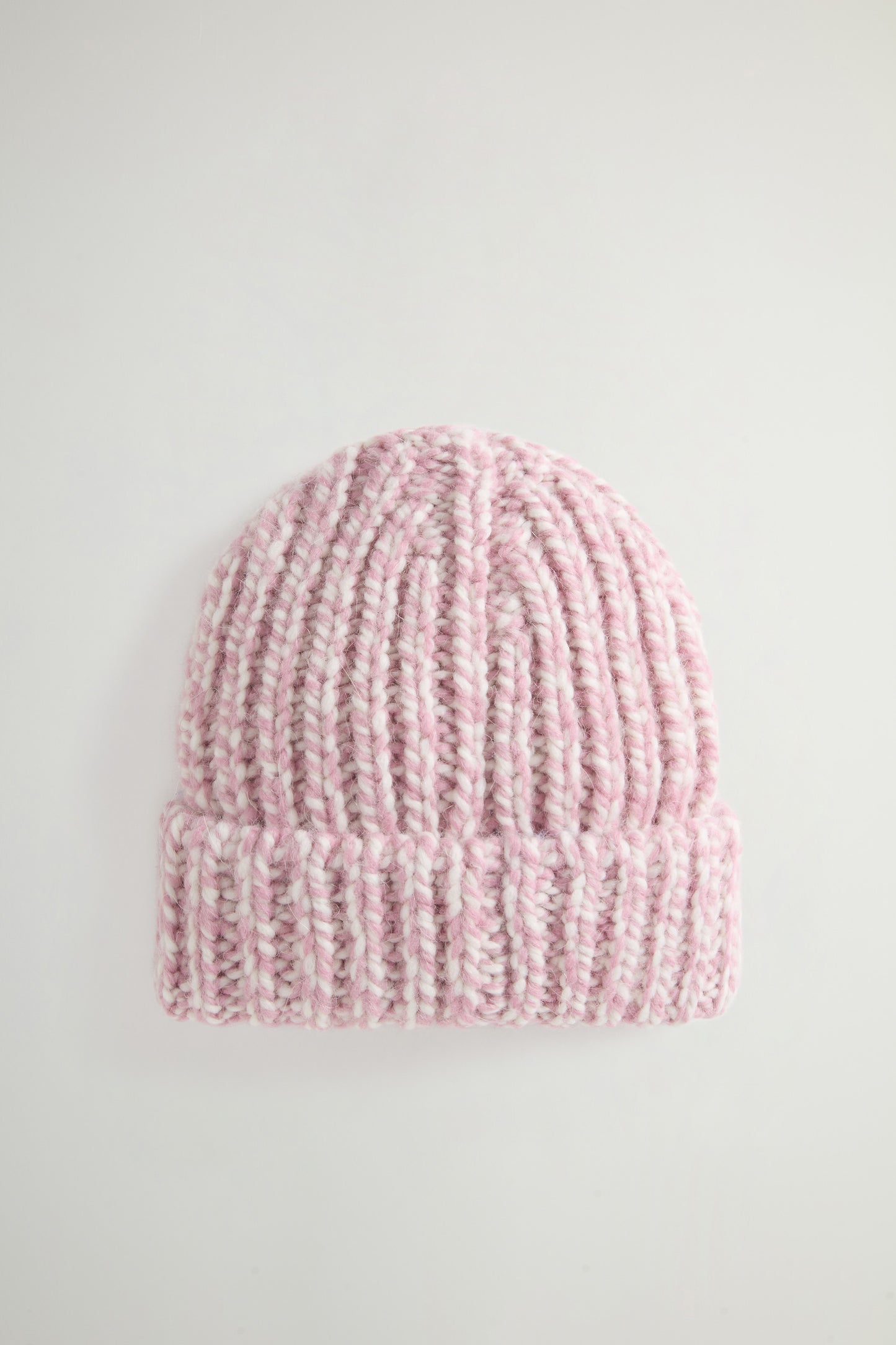 Chunky Beanie in Mouliné Alpaca and Wool Blend