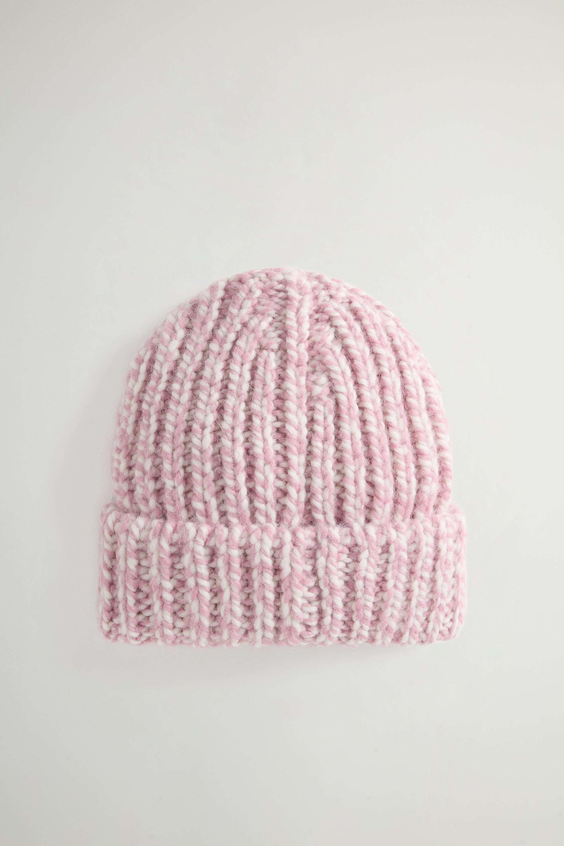 Chunky Beanie in Mouliné Alpaca and Wool Blend