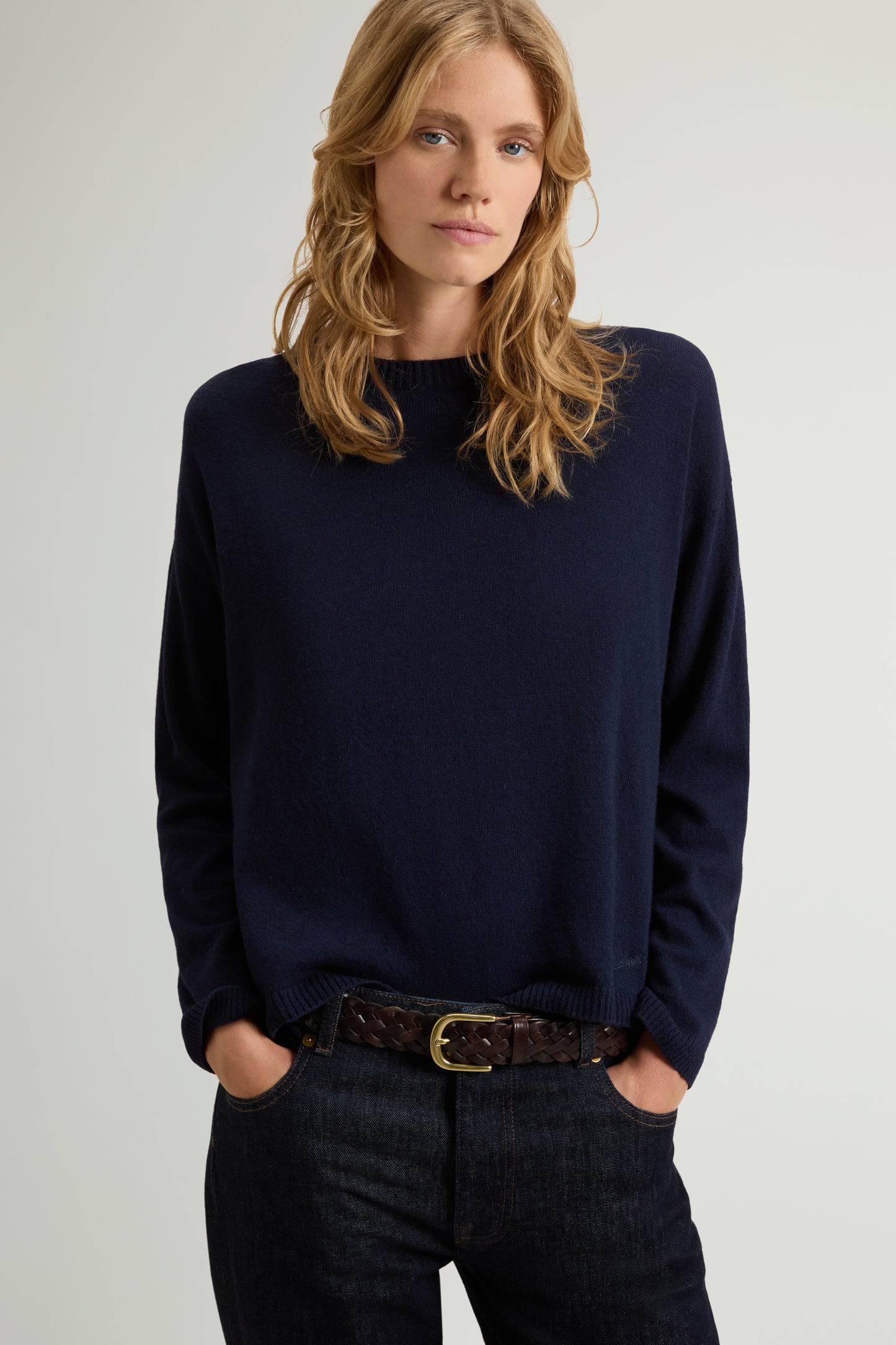 12GG Cozy Wool Cash Crewneck