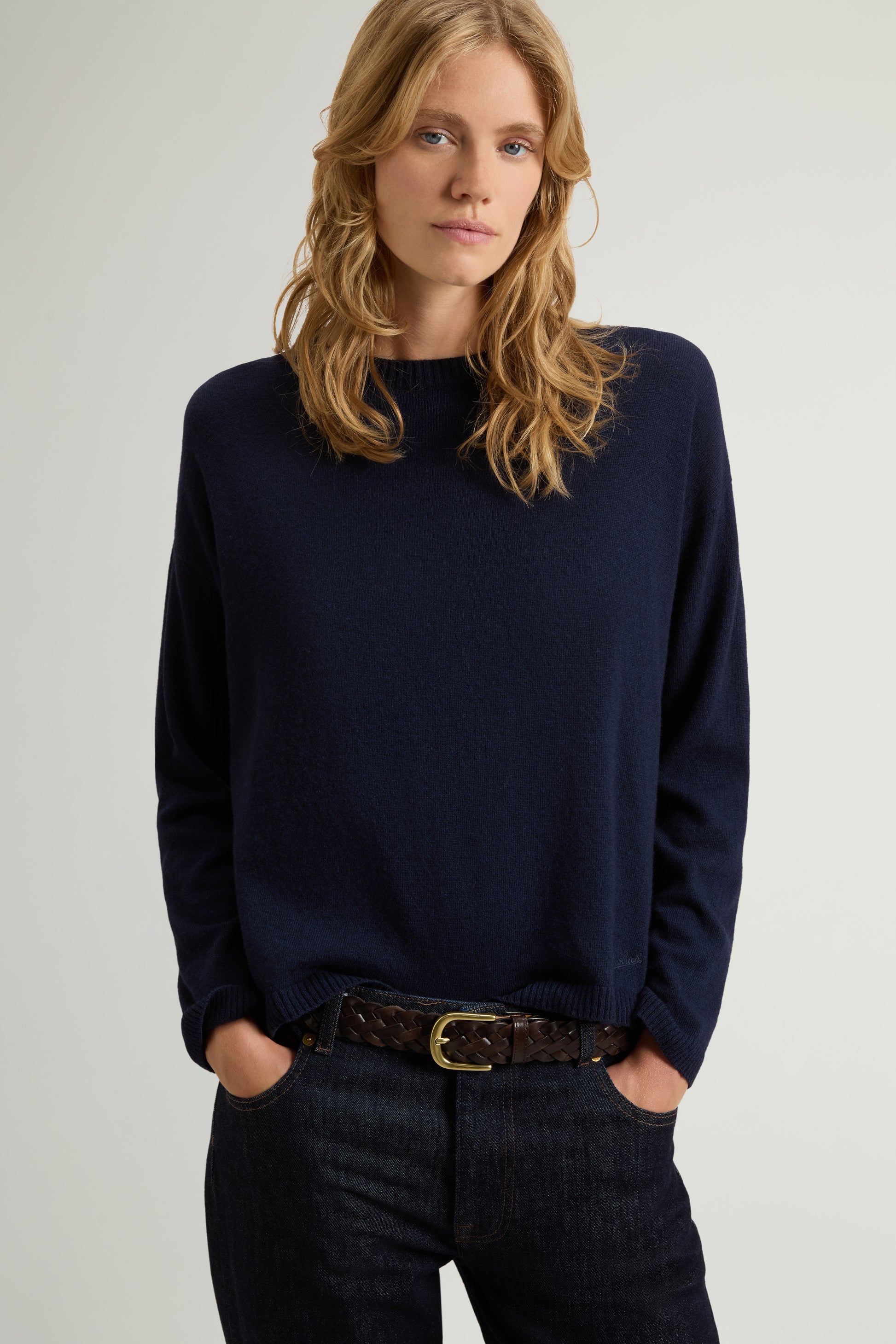 12GG Cozy Wool Cash Crewneck