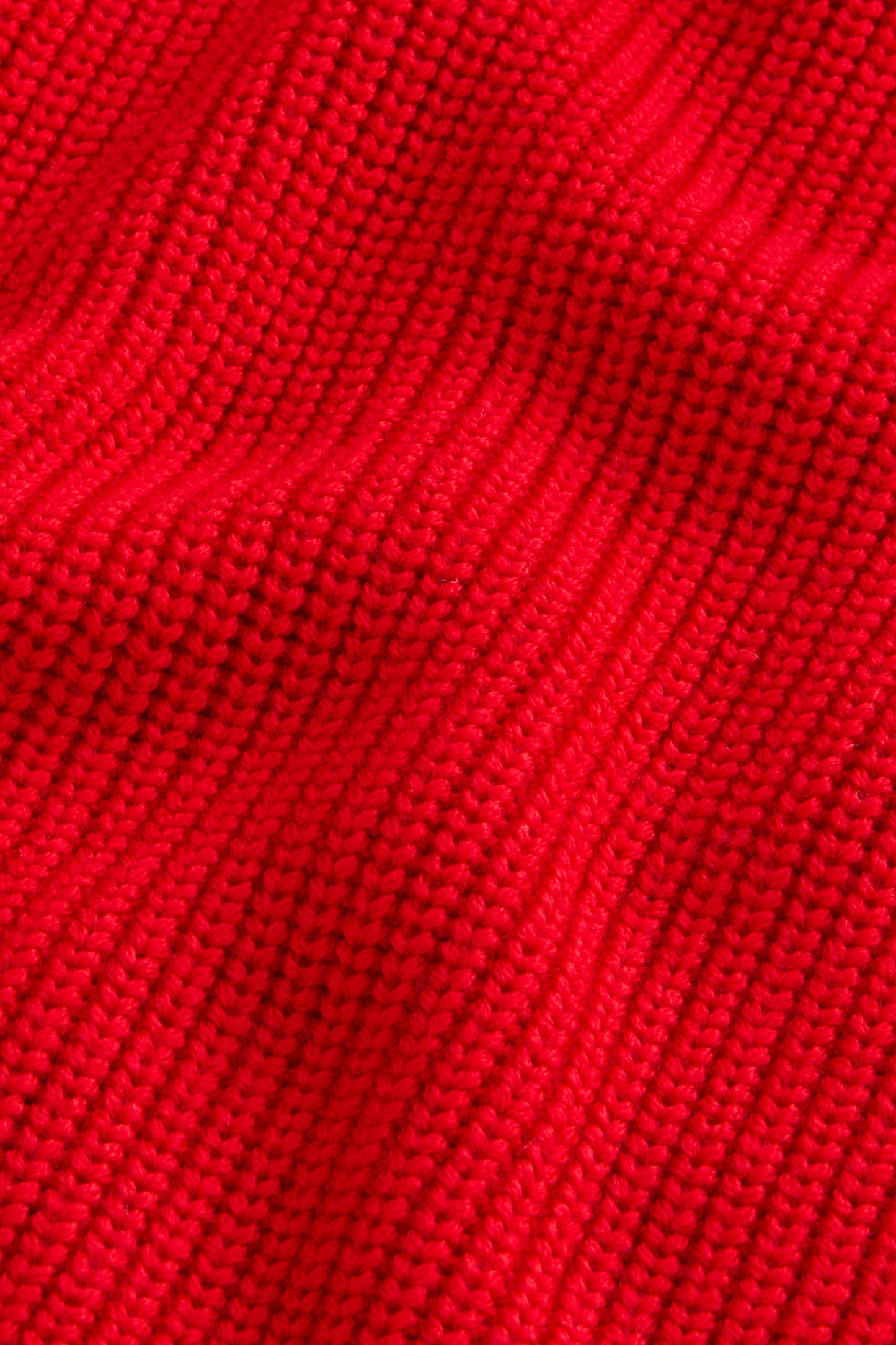 Ribbed Crewneck Sweater in Pure Merino Virgin Wool